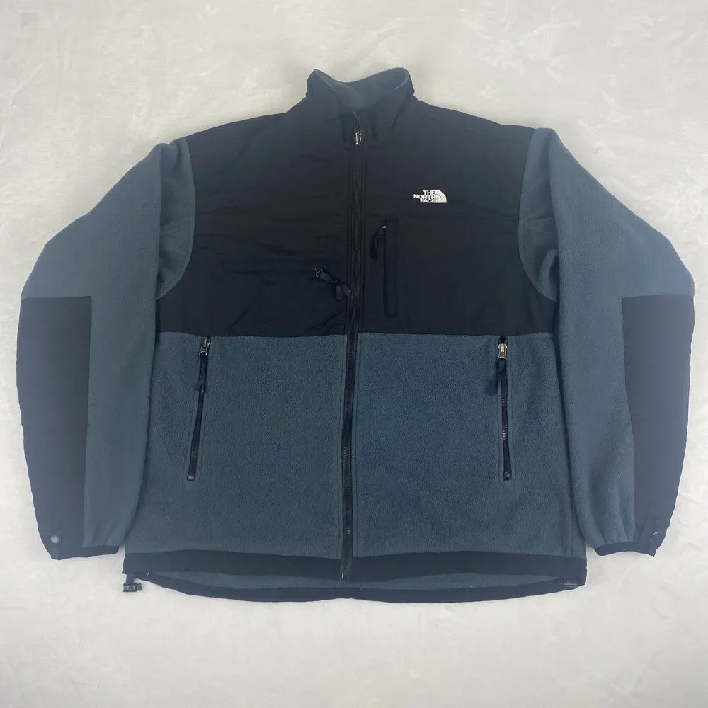 The North Face Denali Fleece Jacket Mens Extra Large Black Full Zip Outdoors